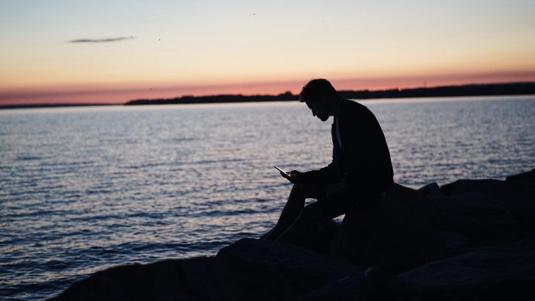 Alone at the beach